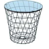 Concept Embudo Beistelltisch Schwarz Grauglas – Rabatt 27.5263157895 % ! Concept Embudo Beistelltisch Schwarz Grauglas – Rabatt 27.5263157895 % !