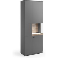 Set One Lancaster TYP 03 Vitrine zerlegt Grau Anthrazit/Eiche Ribbeck Cognac – Rabatt 35.3180515759 % ! Set One Lancaster TYP 03 Vitrine zerlegt Grau Anthrazit/Eiche Ribbeck Cognac – Rabatt 35.3180515759 % !