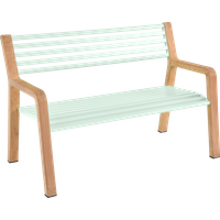Fermob SOMERSET Bank Aluminium/Teak 122x62x82 cm – Rabatt 11.1809045226 % ! Fermob SOMERSET Bank Aluminium/Teak 122x62x82 cm – Rabatt 11.1809045226 % !
