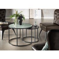 Concept Santos Couchtisch 2er-Set Glas – Metallgestell – Rabatt 30.0938967136 % ! Concept Santos Couchtisch 2er-Set Glas – Metallgestell – Rabatt 30.0938967136 % !