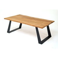 Concept Gajus Couchtisch Metall/Eiche Massiv Baumkante – Rabatt 33.1671641791 % ! Concept Gajus Couchtisch Metall/Eiche Massiv Baumkante – Rabatt 33.1671641791 % !