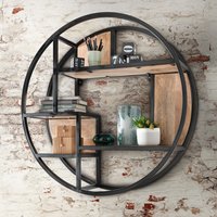 Die Faktorei Circle Wandregal Mangoholz Natur/Metall Schwarz – Rabatt 20.4792332268 % ! Die Faktorei Circle Wandregal Mangoholz Natur/Metall Schwarz – Rabatt 20.4792332268 % !