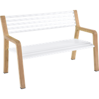 Fermob SOMERSET Bank Aluminium/Teak 122x62x82 cm – Rabatt 11.1809045226 % ! Fermob SOMERSET Bank Aluminium/Teak 122x62x82 cm – Rabatt 11.1809045226 % !