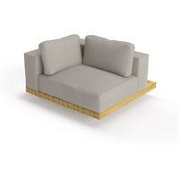 Solpuri Plateau L-Modul Ecke rechts inkl. Polster Teak – Rabatt 11.0567430681 % ! Solpuri Plateau L-Modul Ecke rechts inkl. Polster Teak – Rabatt 11.0567430681 % !