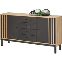 Bega Consult Volano Sideboard Beschichtete Spanplatte Schwarz/Braun – Rabatt 28.4 % ! Bega Consult Volano Sideboard Beschichtete Spanplatte Schwarz/Braun – Rabatt 28.4 % !