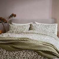 Abigail Ahern x Murmur Abigail Ahern x Murmur Cleo Double Duvet Cover SET, Sage Green listed by Bedeck Home