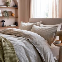 Abigail Ahern x Murmur Abigail Ahern x Murmur Lara Kingsize Duvet Cover SET, Sage Green sold by Bedeck Home