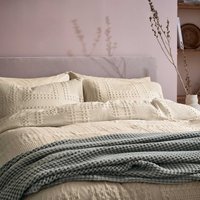 Abigail Ahern x Murmur Abigail Ahern x Murmur Maeve Double Duvet Cover SET, Canvas Cream sold by Bedeck Home
