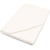 By Bedeck By Bedeck 500 Thread Count Plain Dye Double Flat Sheet, Cream listed by Bedeck Home