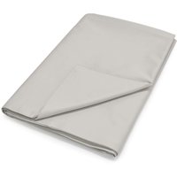 By Bedeck By Bedeck 500 Thread Count Plain Dye Kingsize Flat Sheet, Silver listed by Bedeck Home