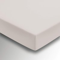 1951 1951 Plain Dye Percale Double Fitted Sheet, Putty listed by Bedeck Home