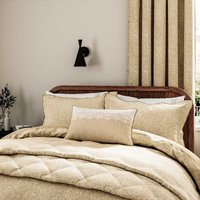 1951 1951 Layla Single Duvet Cover SET, Soft Gold listed by Bedeck Home