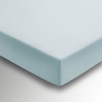 1951 1951 Plain Dye Percale Kingsize Fitted Sheet, Celadon listed by Bedeck Home