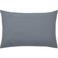 1951 1951 50/50 Percale Standard Pillowcase, Charcoal listed by Bedeck Home