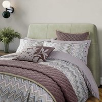 Bedeck of Belfast Bedeck of Belfast Claudia Kingsize Duvet Cover Set, Pink & Green sold by Bedeck Home