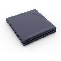 Bedeck of Belfast Bedeck of Belfast 200 Thread Count Plain Dye Kingsize Flat Sheet, Denim listed by Bedeck Home
