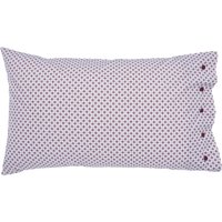 Bedeck of Belfast Bedeck of Belfast Emmeline Pair of Standard Pillowcases, Denim Blue listed by Bedeck Home