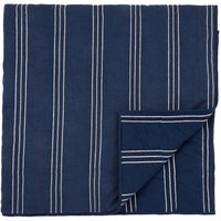 Bedeck of Belfast Bedeck of Belfast Emmeline Quilted Throw, Denim Blue listed by Bedeck Home