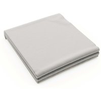 Bedeck of Belfast Bedeck of Belfast 200 Thread Count Plain Dye Kingsize Flat Sheet, Grey listed by Bedeck Home