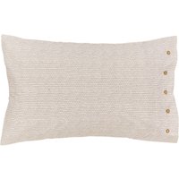 Bedeck of Belfast Bedeck of Belfast Harun Pair of Standard Pillowcases, Charcoal & Tan listed by Bedeck Home