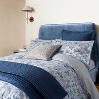 Bedeck of Belfast Bedeck of Belfast Lorelei Single Duvet Cover Set, Powder Blue & Linen listed by Bedeck Home