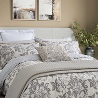 Bedeck of Belfast Bedeck of Belfast Maira Kingsize Duvet Cover SET, Warm Grey listed by Bedeck Home