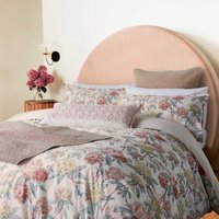 Bedeck of Belfast Bedeck of Belfast Marielle Super Kingsize Duvet Cover Set, Coral & Yellow listed by Bedeck Home
