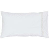 Bedeck of Belfast Bedeck of Belfast Marielle Pair of Standard Pillowcases, Coral listed by Bedeck Home