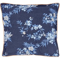Bedeck of Belfast Bedeck of Belfast Nahla Pair of Square Oxford Pillowcases, Cobalt Blue & Navy listed by Bedeck Home