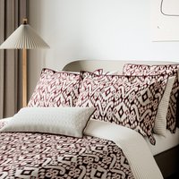 Bedeck of Belfast Bedeck of Belfast Sato Super Kingsize Duvet Cover Set, Mulberry listed by Bedeck Home
