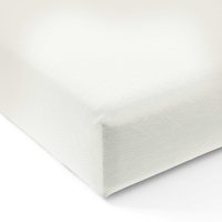 Bedeck of Belfast Bedeck of Belfast 200 Thread Count Plain Dye Super Kingsize Fitted Sheet, White listed by Bedeck Home
