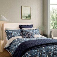 Bedeck of Belfast Bedeck of Belfast Albany Super Kingsize Duvet Cover SET, Denim Blue listed by Bedeck Home