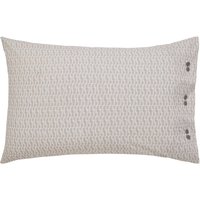 Bedeck of Belfast Bedeck of Belfast Albany Pair of Standard Pillowcases, Neutral listed by Bedeck Home