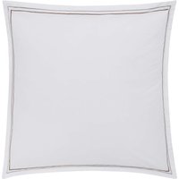 Bedeck of Belfast Bedeck of Belfast Osanna/Avita Pair of Square Pillowcases, Charcoal/Chalk & Tan listed by Bedeck Home