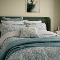 Bedeck of Belfast Bedeck of Belfast Celina Kingsize Duvet Cover SET, Celadon & Olive listed by Bedeck Home