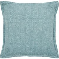 Bedeck of Belfast Bedeck of Belfast Oscar/Celadon Pair of Square Pillowcases, Celadon listed by Bedeck Home