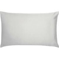 Bedeck of Belfast Fine Linens Bedeck of Belfast Fine Linens 400 Thread Count Sateen Plain Dye Pair of Standard Pillowcases, Silver listed by Bedeck Home