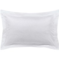 Bedeck of Belfast Fine Linens Kham Oxford Pillowcase, White