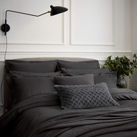 Bedeck of Belfast Fine Linens Mansa Single Duvet Cover, Charcoal