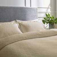 Bedeck of Belfast Fine Linens Bedeck of Belfast Fine Linens Ravello Double Duvet Cover SET, Soft Gold listed by Bedeck Home