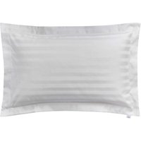 Bedeck of Belfast Fine Linens Adan Oxford Pillowcase, Silver