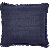 Bedeck of Belfast Bedeck of Belfast Kadeen Cushion 50cm x 50cm, Navy sold by Bedeck Home
