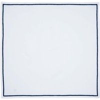 Bedeck of Belfast Bedeck of Belfast Morsan Embroidered Napkins, Midnight Navy sold by Bedeck Home