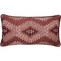 Bedeck of Belfast Bedeck of Belfast Navajo Cushion 70cm x 40cm, Red/Natural sold by Bedeck Home