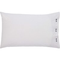 Bedeck of Belfast Bedeck of Belfast Osanna Pair of Standard Pillowcases, Charcoal & Tan listed by Bedeck Home