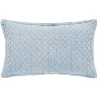 Bedeck of Belfast Bedeck of Belfast Stonewashed Cotton Pair of Standard Pillowcases, Blue sold by Bedeck Home