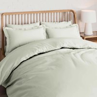 By Bedeck By Bedeck 500 Thread Count Plain Dye Single Duvet Cover, Sage-B listed by Bedeck Home