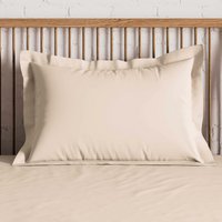 By Bedeck By Bedeck 500 Thread Count Plain Dye Pair of Oxford Pillowcases, Linen listed by Bedeck Home