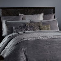 Donna Karan Donna Karan Gravity Double Duvet Cover, Charcoal sold by Bedeck Home