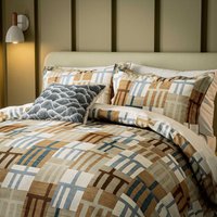 Harlequin Harlequin Monolith Super Kingsize Duvet Cover SET, Amber & Sky sold by Bedeck Home